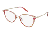 Emory Pink eyeglasses side view